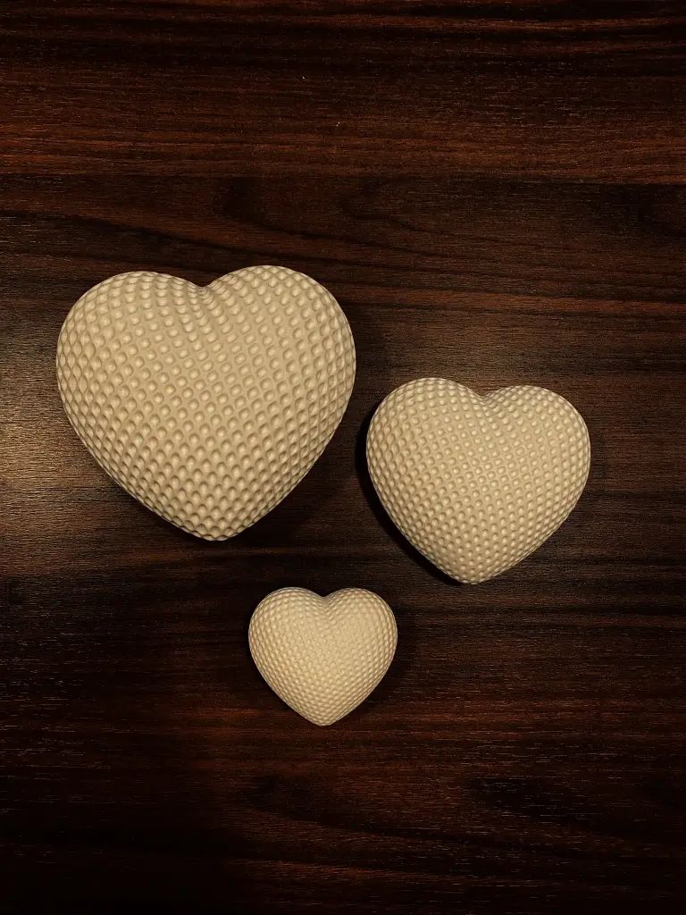 Artishine Trio of Hearts